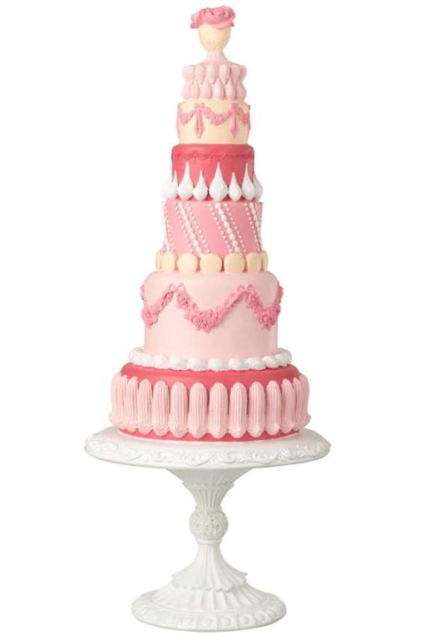 CAKE ON BASE LIMEPOWDER WHITE/PINK