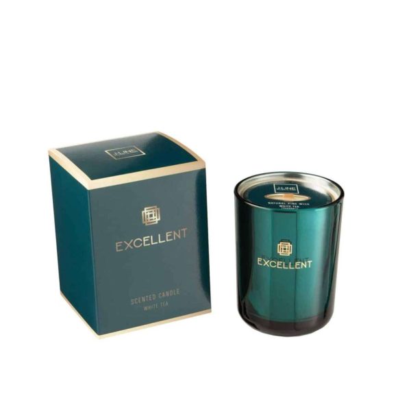 SCENTED CANDLE EXCELLENT WHITE TEA PETROL SMALL-50U