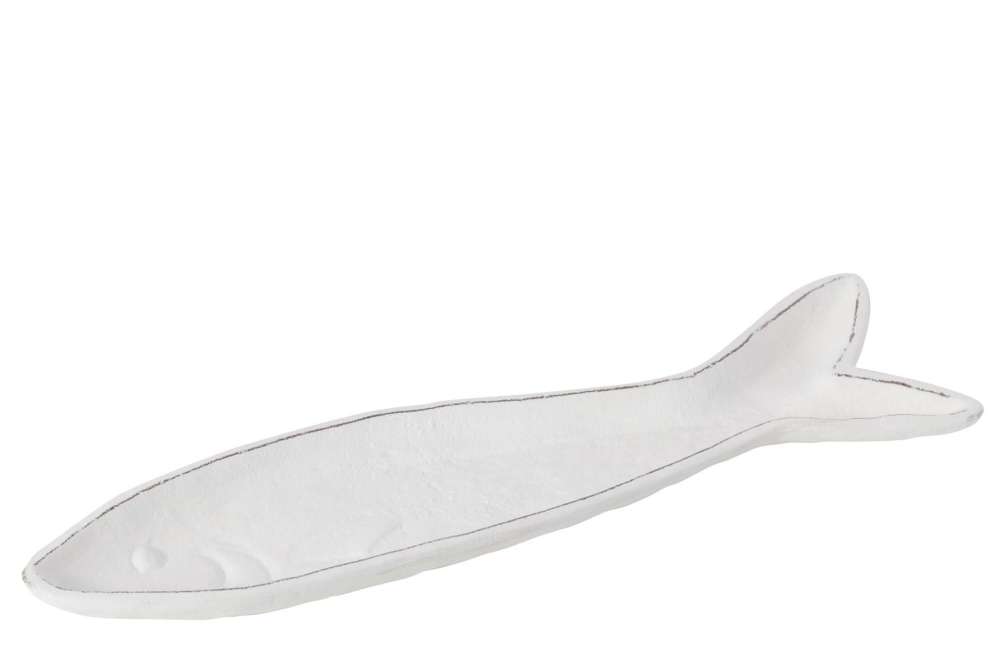TRAY FISH TODI IRON WHITE