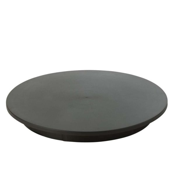 ROTATING BASE ROUND 50KG PLASTIC BLACK LARGE