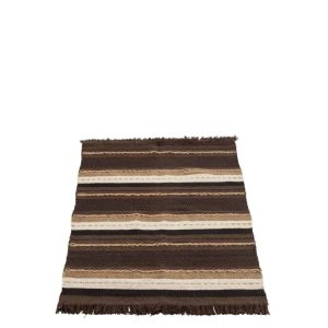 PLAID ETNIC COTTON BROWN/BLACK/BEIGE