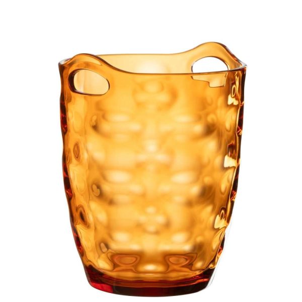 ICE BUCKET LEONARD PLASTIC ORANGE