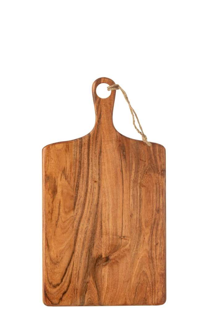 PLANK RECTANGLE MANGO WOOD DARK NATURAL MEDIUM