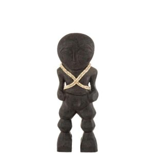 FIGURE TAKWIMU MANGO WOOD BLACK SMALL