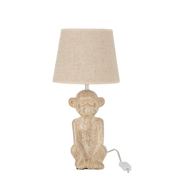 LAMP APE CEM/TEX BEIGE/BEIGE