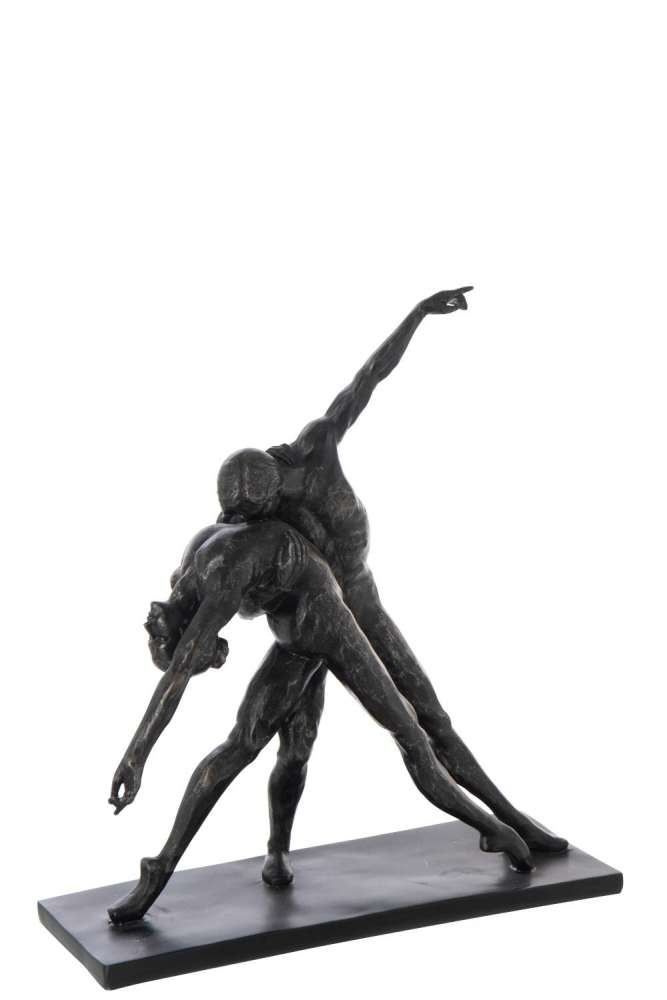 COUPLE ON BASE DANCING LIMEPOWDER BLACK