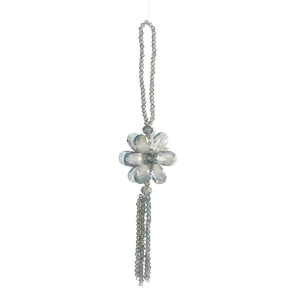 HANGER PEARL PLASTIC LIGHT BLUE LARGE
