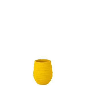 VASE FIESTA CERAMIC YELLOW SMALL