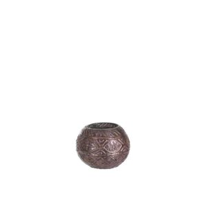 TLH BAL BOHO GLASS ANTIQUE SALMON