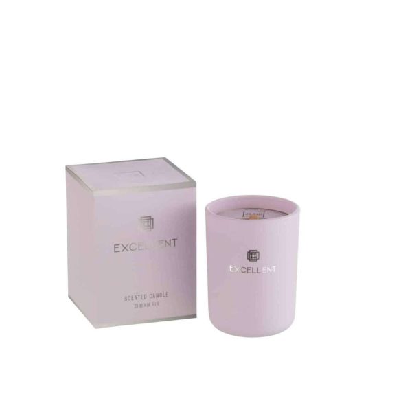 SCENTED CANDLE EXCELLENT GLASS LILA SMALL-50U