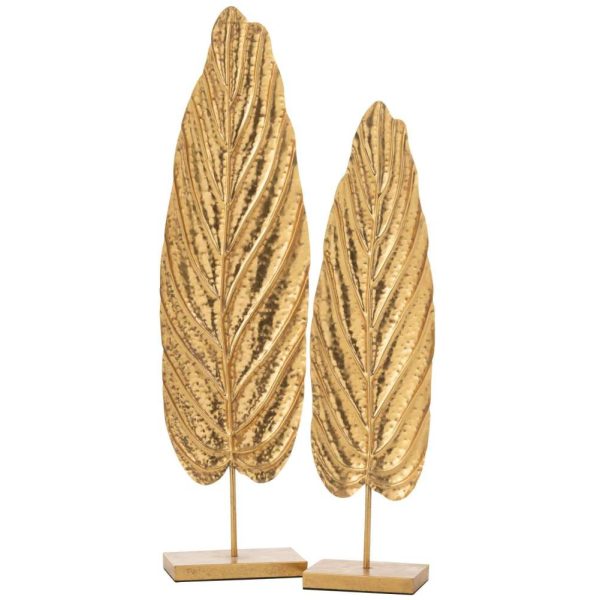 SET OF 2 TREES FORE METAL GOLD