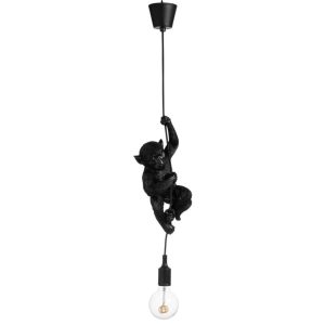 LAMP APE HANGING POLYRESIN BLACK