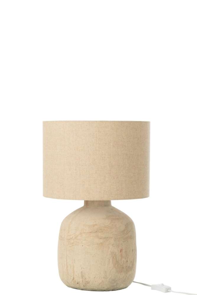 TABLE LAMP MIA TERRACOTTA BEIGE SMALL