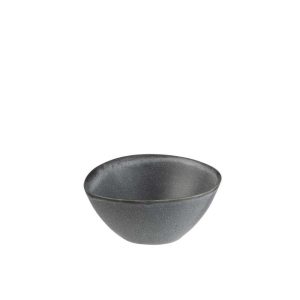 BOWL LOUISE CERAMIC GREY MEDIUM