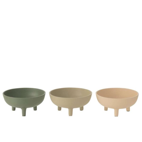 BOWLS ROUND ALUMINIUM MIX LARGE ASSORTMENT OF 3
