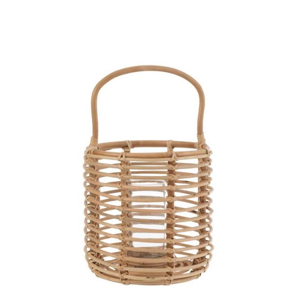 LANTERN ELLEN RATTAN NATURAL
