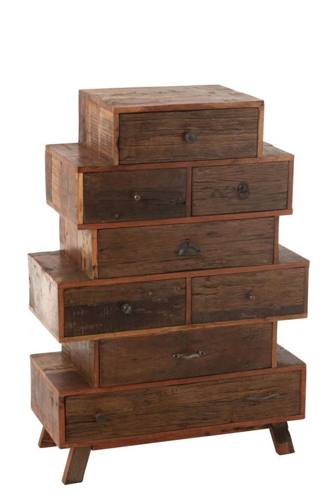 SHELF VINTO RECYCLED WOOD NATURAL