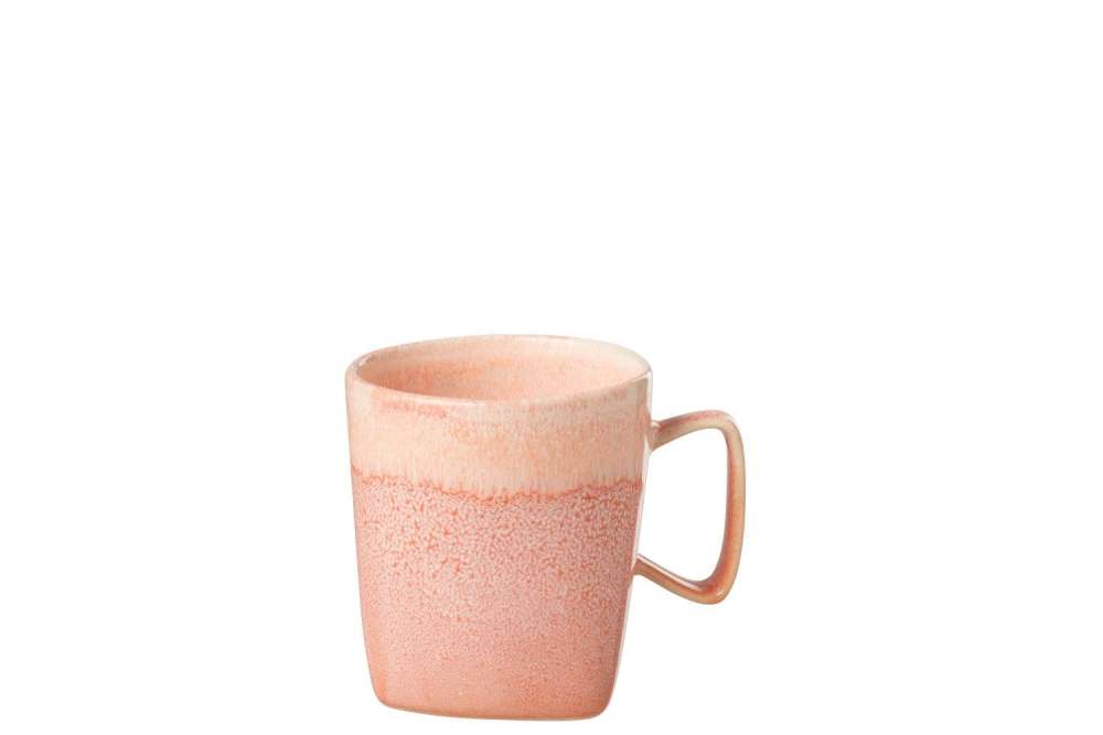 MUG LARA PORCELAIN SALMON