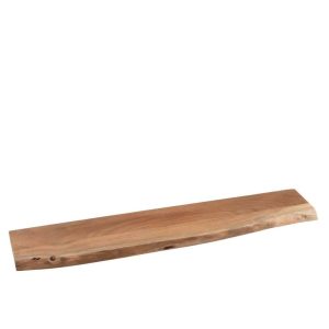 WALL SHELF GERARD ACACIA WOOD NATURAL LARGE