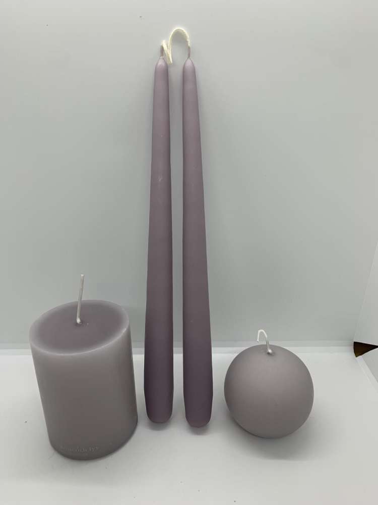 Kubbelys -56 Støvet syren - 6x15cm