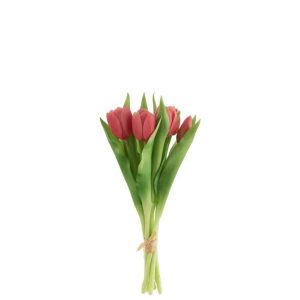 BOUQUET TULIPS 7PIECES PU BRIGHT PINK SMALL