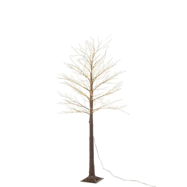 TREE 2000 LED PLASTIC BROWN MEDIUM
