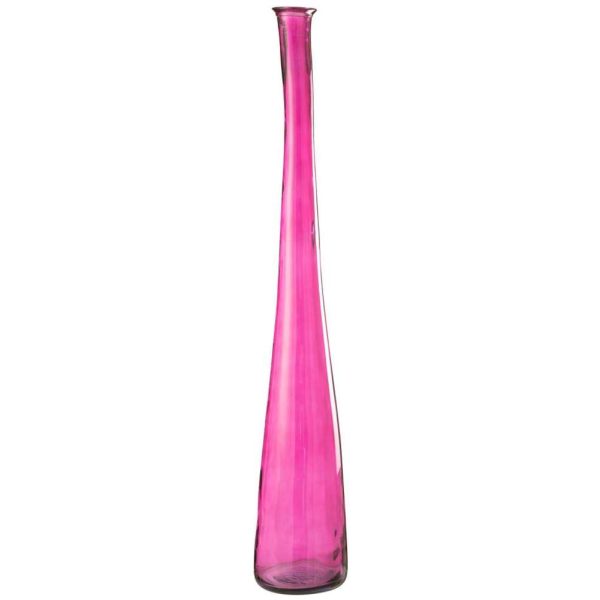 VASE NOAH GLASS FUSCHIA LARGE