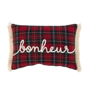 CUSHION TILES BONHEUR RED/GREEN