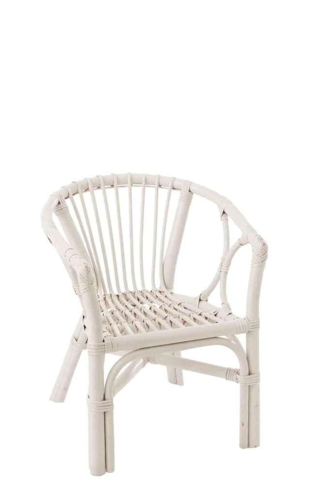 CHILD SEAT FILOU RATTAN WHITE