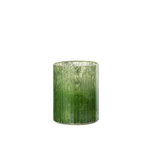 HURRICANE STRIPES GLASS GREEN MEDIUM