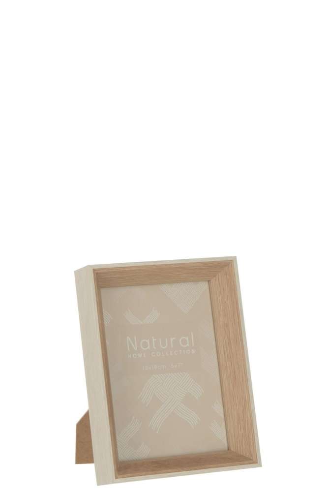 PHOTO FRAME 13X18 DEPTH MDF CREAM