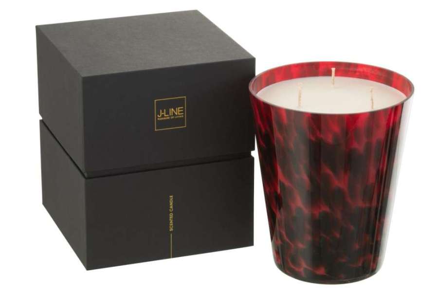 SCENTED CANDLE NOA RED LARGE-95H
