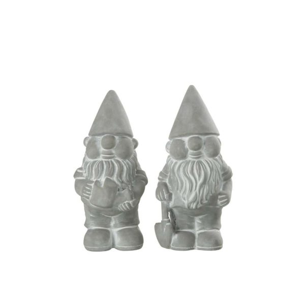 GNOME CEMENT GREY LARGE ASSORTMENT OF 2