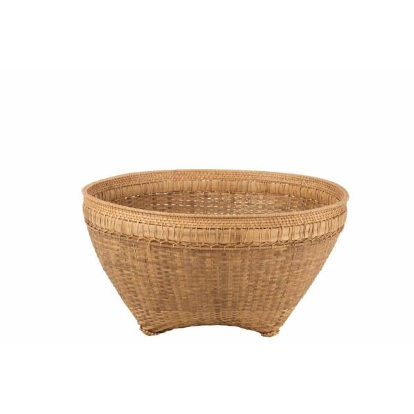 BASKET EXTRA LARGE ROUND RATTAN NATURAL