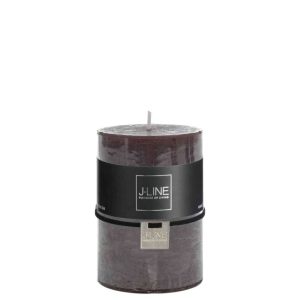 CYL. CANDLE BROWN/BLACK M 39H