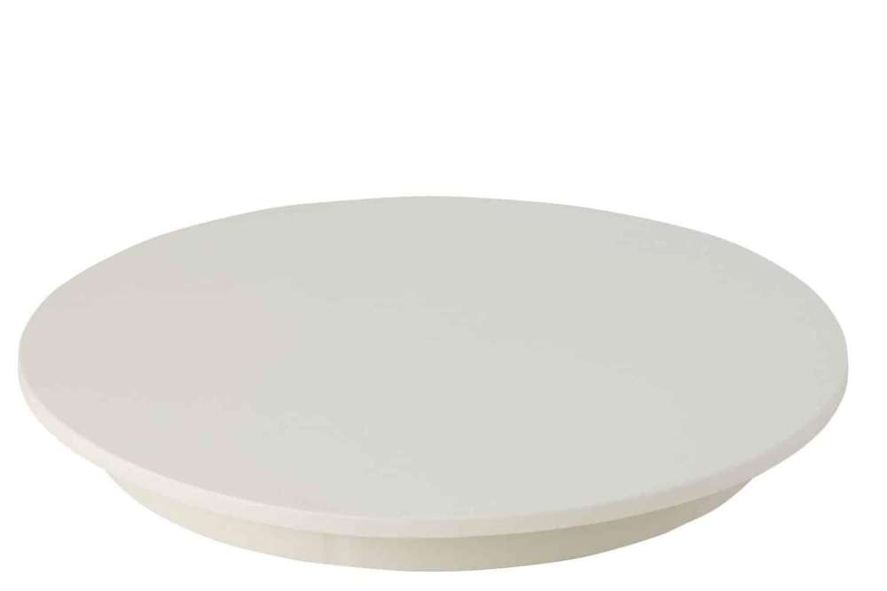 ROTATING BASE ROUND 100KG PLASTIC WHITE LARGE