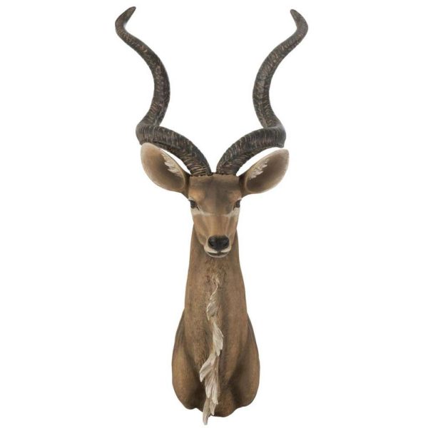 ANTELOPE HEAD POLY BROWN