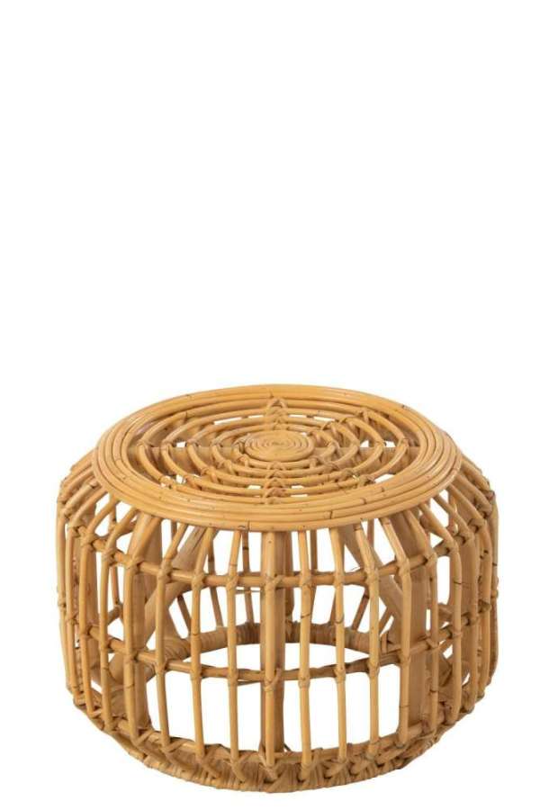 COFFEE TABLE HARRY  RATTAN NATURAL