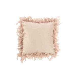 CUSHION FEATHERS POLYESTER POWDER PINK