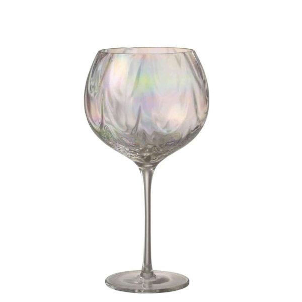 WINE GLASS IRREGULAR GLASS TRANSPARENT