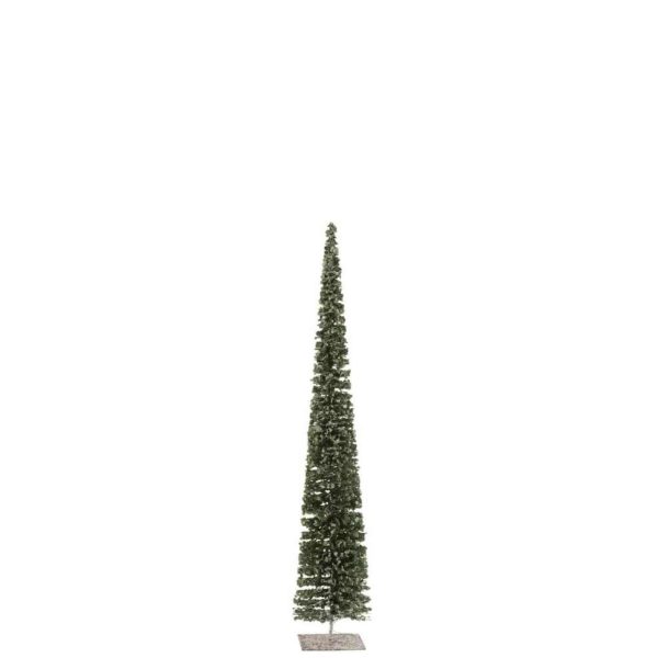 TREE DECO SNOW PLASTIC GREEN LARGE