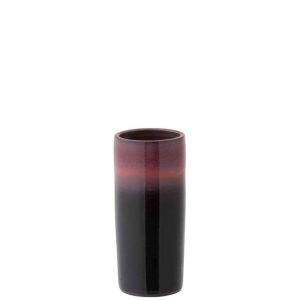 VASE TRANSITION CERAMIC RED/BLACK SMALL