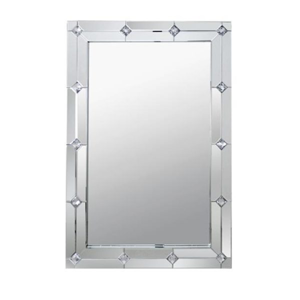 Speil Blank M/Diamanter 80X120Cm