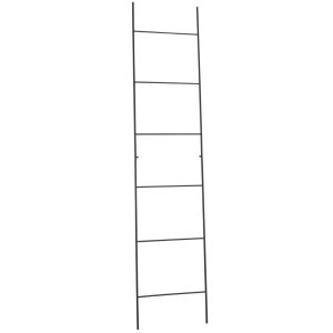 TEXTILE LADDER METAL BLACK