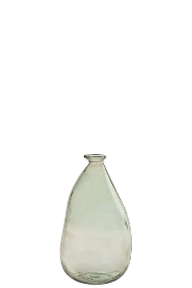 VASE CLEO GLASS WATER GREEN