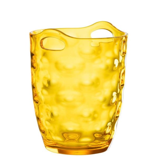 ICE BUCKET LEONARD PLASTIC YELLOW