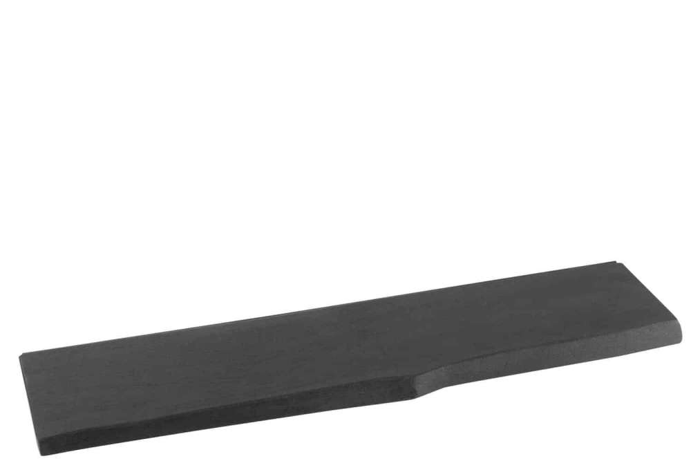 WALL SHELF GERARD MANGO WOOD BLACK LARGE