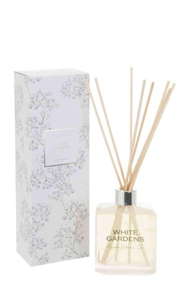SCENTED OIL+STICKS WHITE GARDENS WHITE