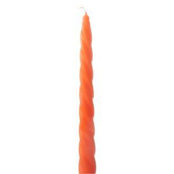 Snurrelys 2X23cm Oransje matt