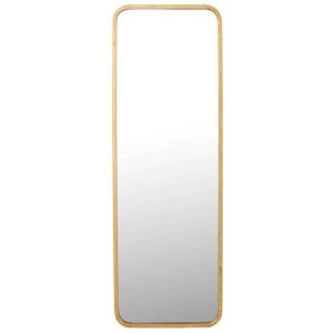 MIRROR MONA RECTANGLE IRON/GLASS GOLD